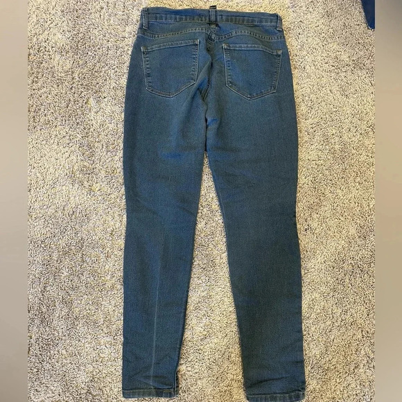 Forever 21 Dark Wash Skinny Jeans Classic Stretch Denim Size 26 - Picture 6 of 8